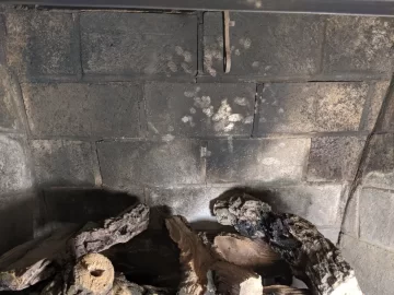 [Hearth.com] Mortar cracks, rear firebox wall, installing insert