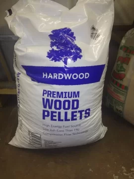 [Hearth.com] Corn blended wood pellets at tractor supply