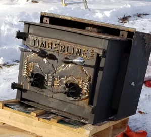 [Hearth.com] Old Timberline 2 Door wood stove