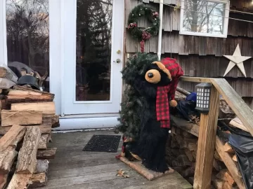 [Hearth.com] Guardian Of My Back Door Stacks, For The Next Few Weeks....