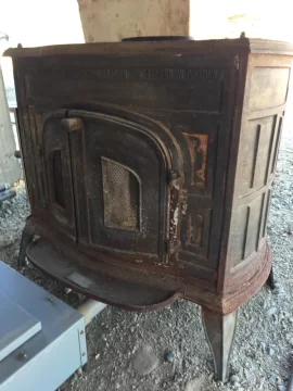 [Hearth.com] Another 1980 Knock-off  and secondary burn