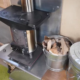 [Hearth.com] RV - Fatsco Charcoal burner install