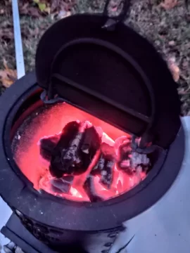 [Hearth.com] RV - Fatsco Charcoal burner install