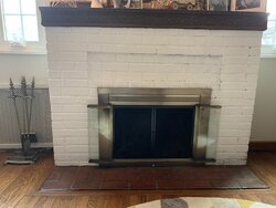 Raising the fireplace