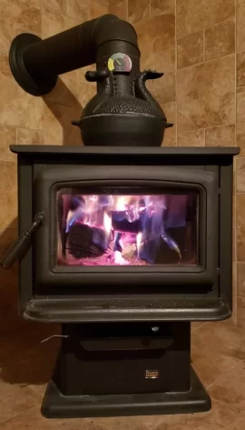 [Hearth.com] Great burn in cold weather