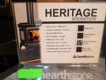 [Hearth.com] Thoughts? Heritage collection 2019 left over