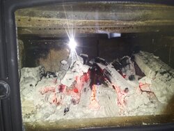 Cold corner in fire box