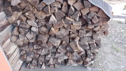 [Hearth.com] Black ends on firewood