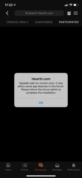 [Hearth.com] Tapatalk Issue