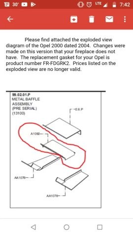 [Hearth.com] RSF Opel 2000 secondary air questions/story, kind off long