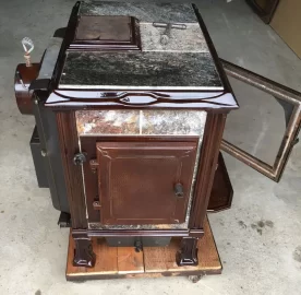 [Hearth.com] Identification wanted: Hearthstone Wood Stove with Brown Enamel & Soapstone