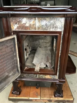 [Hearth.com] Identification wanted: Hearthstone Wood Stove with Brown Enamel & Soapstone