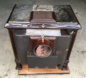 [Hearth.com] Identification wanted: Hearthstone Wood Stove with Brown Enamel & Soapstone