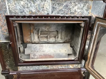 [Hearth.com] Identification wanted: Hearthstone Wood Stove with Brown Enamel & Soapstone