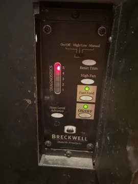 [Hearth.com] Breckwell p2000i control board won’t go lower than level 5