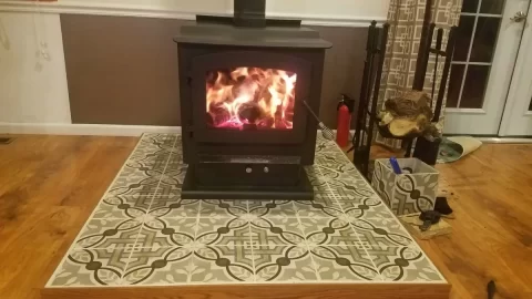 [Hearth.com] DIY Hearth Pad for Wood Stove