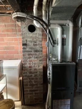 [Hearth.com] Husband wants to install a wood stove for emergency heating in our old smallish farm house.