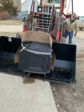 [Hearth.com] Husband wants to install a wood stove for emergency heating in our old smallish farm house.