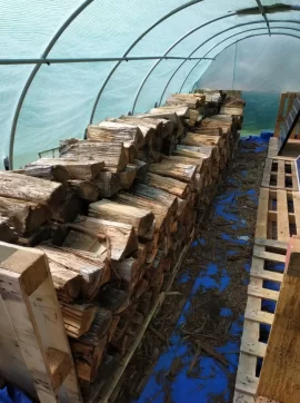 [Hearth.com] Yet Another Drying Firewood in a Greenhouse...