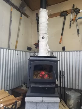 [Hearth.com] Was having draft problems...not now NC30 redneck engineering