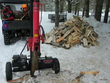 [Hearth.com] MTD Used 20 Ton H/V Woodsplitter