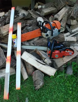 [Hearth.com] Cutting logs square?