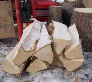 [Hearth.com] Splitting Vertical. WOW less work on the back. Pics