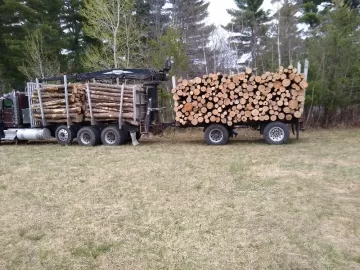 [Hearth.com] Ordered a Semi-load of Logs