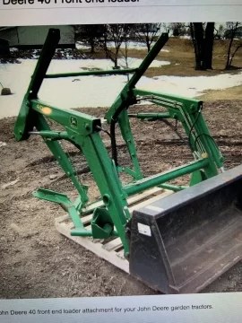 [Hearth.com] Front  end loader john deer 40 first time user. Need help.