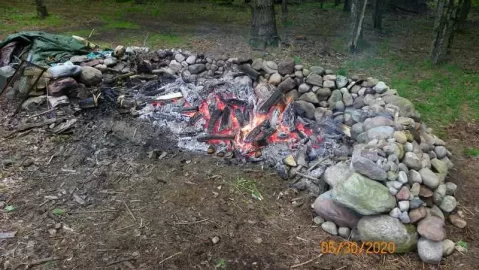 [Hearth.com] Outside Fireplace