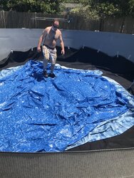 Pool liner not holding water anymore - replace?