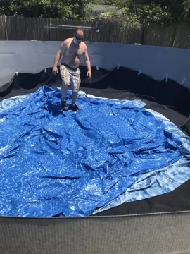 [Hearth.com] Pool liner not holding water anymore - replace?