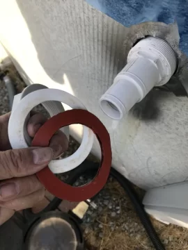 [Hearth.com] Brand new above ground wide mouth skimmer leaks?