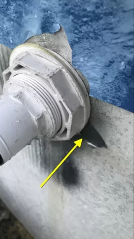 [Hearth.com] Brand new above ground wide mouth skimmer leaks?