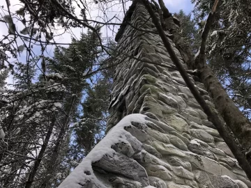 [Hearth.com] More old chimneys in the woods