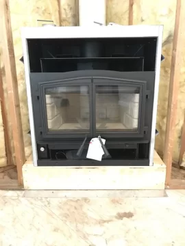 [Hearth.com] Upgraded from 1995 prefab fireplace