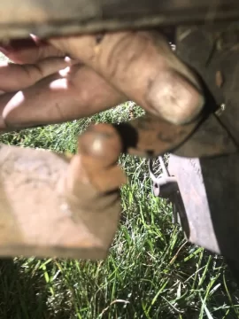 [Hearth.com] What is the best way to fix an LT-1000 tractor steering rod that popped off?