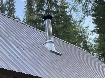 [Hearth.com] Help! Connecting Offset Chimney to Stove