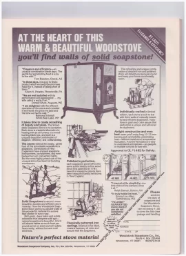 [Hearth.com] 1981 Woodstock Soapstone Magazine Ad