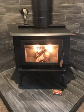 [Hearth.com] Blaze king - king install in progress.