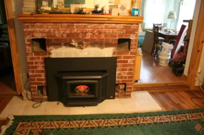 [Hearth.com] Help with old brick fireplace