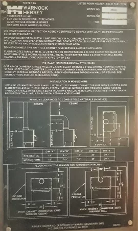 [Hearth.com] Ashley NCA1 Need install advice & can't find manual