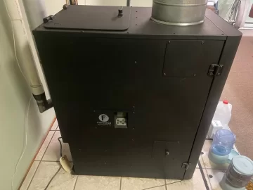 [Hearth.com] Biomass furnace for sale   Fahrenheit technologies    Asking 2,000