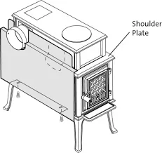 [Hearth.com] Would a Jotul 118CB Black Bear external heat shield fit an older Jotul 118B