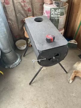 [Hearth.com] Complete Newbie Installing a Camp Stove into a Tiny House