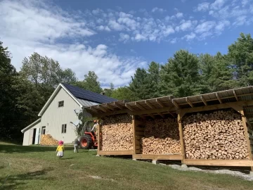 [Hearth.com] Can wood sheds be too big?