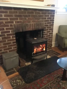 [Hearth.com] Jotul F100 Placement in Hearth