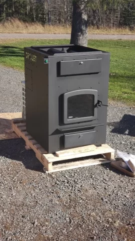 [Hearth.com] New Furnace Day: Drolet Heat Commander