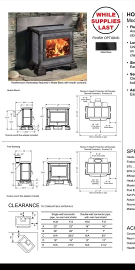 [Hearth.com] Regency H2100 Insert