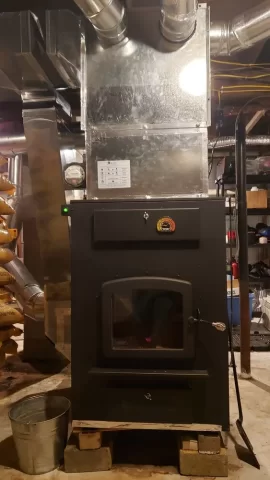 [Hearth.com] New Furnace Day: Drolet Heat Commander